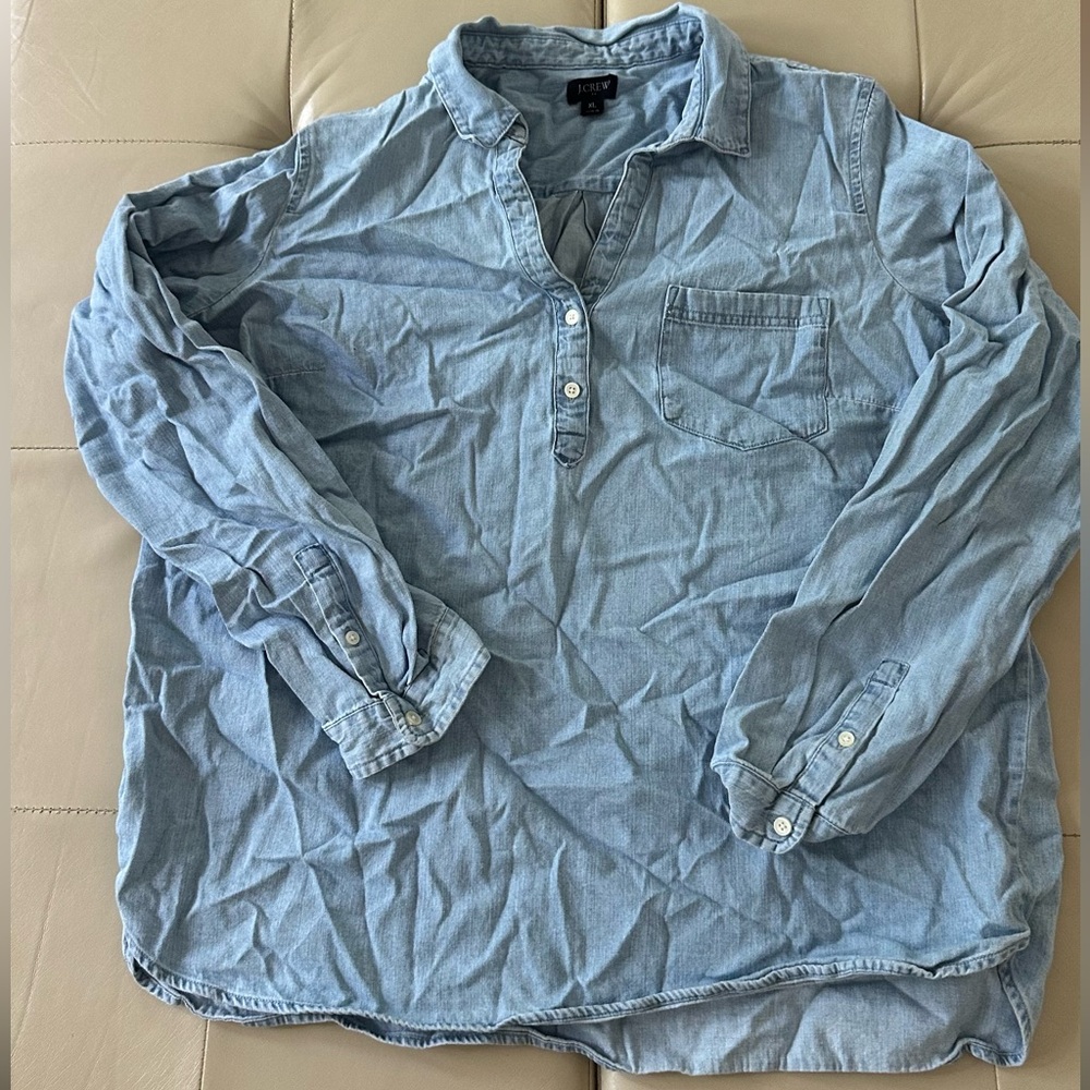 J. Crew Casual Denim Shirt